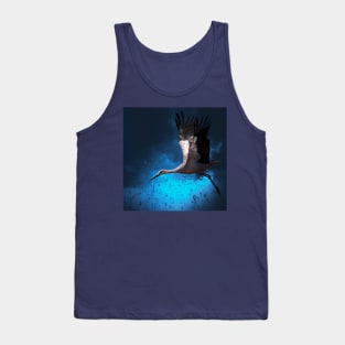 Crane in Flight Tank Top